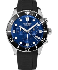 Claude Bernard Aquarider Chronograph 10252 3NBCA BUIB Rokas pulksteņi 