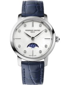 Frederique Constant Classics Slimline Ladies Moonphase FC-206MPWD1S6 Rokas pulksteņi 