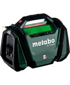 Akumulatora gaisa kompresors Metabo AK 18 Multi; 18 V (bez akumulatora un lādētāja) Gaisa kompresors