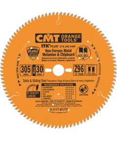 Griešanas disks alumīnijam CMT 276; 305x2,8x30; Z96; -6° Zāģripas