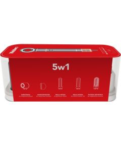 Suszarka do włosów 5w1 WEBBER HD4 1300W z JONIZACJĄ I REGULACJĄ 5 końcówek Красота и здоровье 