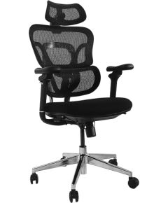 Equip Ergonomischer Bürostuhl+Kopf/Armstützen+SFS schwarz lite Retail Jaunumi, mēbeles, māja