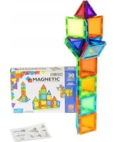 Adar Klocki magnetyczne 30el Konstruktori 