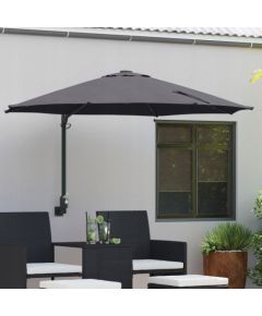 Vidaxl Parasolka ogrodowa Antracytowy, Czarny 248 x 248 x 148 cm Lumarko! Jaunumi -Dārzam