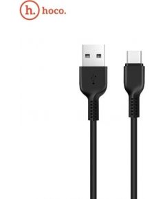 Hoco X20 Ultra Прочный-Мягкий Type-C на USB 2.4A 3m Кабель Данных и Быстрого Заряда Черный