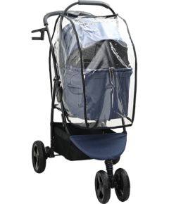 vidaXL Składany wózek dla zwierząt Niebieski 78 x 54 x 101 cm Suņu un kaķu transport somas