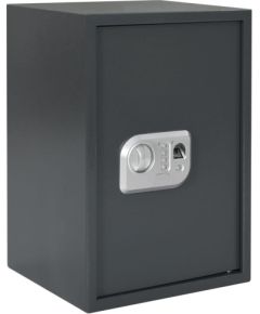 vidaXL Elektroniczny sejf cyfrowy z zamkiem odcisków palców 31x35x50 cm Stal Новости - Для офиса