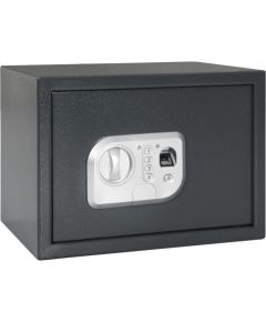 vidaXL Elektroniczny Sejf Cyfrowy z Zamkiem Odciskowym 25x35x25 cm Stal Новости - Для офиса