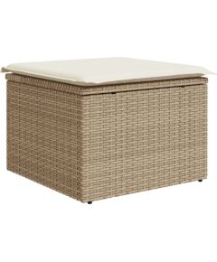 vidaXL 6-częściowy zestaw sof ogrodowych z poduszkami w kolorze brązowym polirattan Dārza mēbeļu komplekti