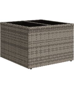 vidaXL 8-częściowy zestaw sofy ogrodowej z poduszkami szary polirattan Dārza mēbeļu komplekti