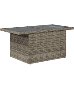 vidaXL Zestaw Sof Ogrodowych 6 Części z Poduszkami Szary Polirattan Dārza mēbeļu komplekti