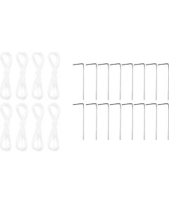 vidaXL Namiot na imprezę Niebieski 6x4 m PE Jaunumi -Dārzam