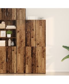 vidaXL Wysoki stół Stare Drewno 70x42.5x185 cm Drewno kompozytowe Virtuves krēsli