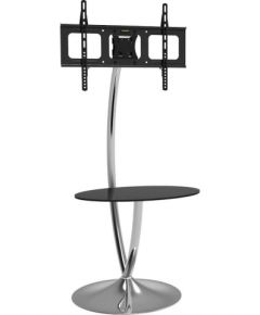 Techly Floor stand for TV LCD/LED/Plasma 32''-70'' 68kg VESA adjustable w/ shelf