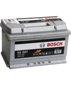 BOSCH S5007 74Ah 750A (EN) 278x175x175 12V Akumulators