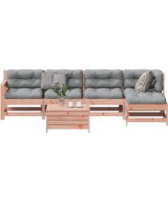 vidaXL 6-cz. zestaw wypoczynkowy do ogrodu, z poduszkami, daglezja Dārza mēbeļu komplekti