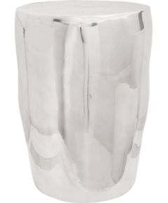 Vidaxl Hoker Srebrny 33x33x45 cm Aluminium Кухонные стулья