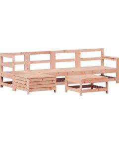 Vidaxl 6-cz. zestaw wypoczynkowy do ogrodu, drewno daglezjowe Dārza mēbeļu komplekti