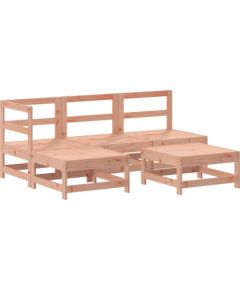 Vidaxl 5-częściowy zestaw mebli ogrodowych, lite drewno daglezjowe Dārza mēbeļu komplekti