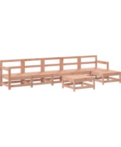 Vidaxl 7-cz. zestaw mebli ogrodowych, lite drewno daglezjowe Dārza mēbeļu komplekti