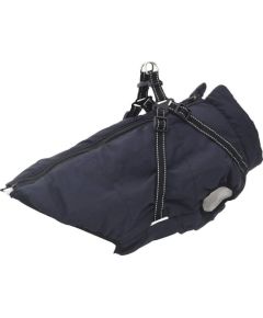 vidaXL vidaXL Płaszcz dla psa z szelkami, wodoodporny, granatowy, 4XL Citas preces