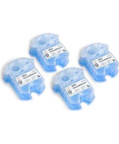 BRAUN Refills 4 Pack CCR3+1 maināmas kasetnes ar tīrīšanas šķidrumu skuvekļiem Clean&Renew