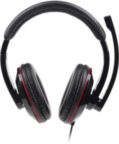 HEADSET STEREO USB BLACK/MHS-U-001 GEMBIRD