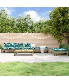 vidaXL vidaXL 5-cz. zestaw mebli ogrodowych, impregnowane drewno sosnowe Dārza mēbeļu komplekti