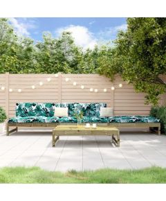 vidaXL vidaXL 4-cz. zestaw mebli ogrodowych, impregnowane drewno sosnowe Dārza mēbeļu komplekti