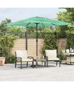 vidaXL Parasol ogrodowy na stalowym słupku, zielony, 248x248x248 cm Jaunumi -Dārzam
