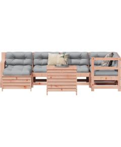 vidaXL vidaXL 7-cz. zestaw wypoczynkowy do ogrodu, lite drewno daglezjowe Dārza mēbeļu komplekti