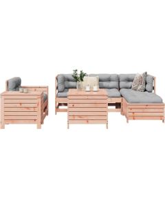 vidaXL vidaXL 7-cz. zestaw wypoczynkowy do ogrodu, lite drewno daglezjowe Dārza mēbeļu komplekti