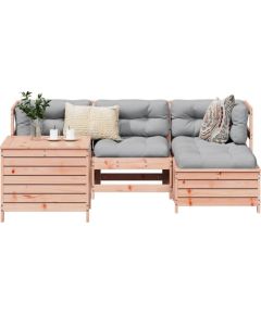 vidaXL vidaXL 5-cz. zestaw wypoczynkowy do ogrodu, lite drewno daglezjowe Dārza mēbeļu komplekti