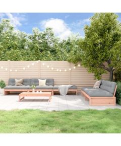 vidaXL vidaXL 6-cz. zestaw mebli ogrodowych, lite drewno daglezjowe Dārza mēbeļu komplekti