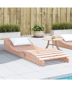 vidaXL Leżak, 205x60x31,5 cm, lite drewno daglezjowe Шезлонги и пляжные стулья