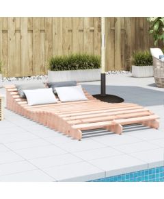 vidaXL Leżak, 205x110x31,5 cm, lite drewno daglezjowe Шезлонги и пляжные стулья