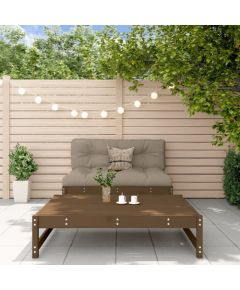 vidaXL 2-cz. zestaw mebli ogrodowych, miodowy brąz, drewno sosnowe Dārza mēbeļu komplekti