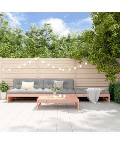 vidaXL 4-cz. zestaw mebli ogrodowych, lite drewno daglezjowe Dārza mēbeļu komplekti