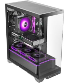 Tacens Mars Gaming MCPRISMA computer case Midi Tower Black Datoru korpusi