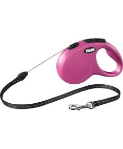 Flexi New CLASSIC 5 m Pink Dog Retractable lead Citas preces