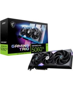 MSI GeForce RTX 5060 Ti 8G GAMING TRIO OC NVIDIA 8 GB GDDR7 Grafiskās video kartes