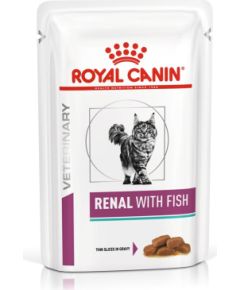 ROYAL CANIN Renal with Fish - wet cat food - 12x85 g Barība