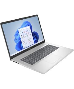 HP 17-CP2025D Ryzen 5 7520U 17.3" FHD IPS 8GB SSD512 BT Win11 Natural Silver (REPACK) 2Y Portatīvie datori