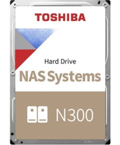 Toshiba N300 internal hard drive 6 TB 7200 RPM 512 MB 3.5" Serial ATA III HDD Iekšējie cietie diski