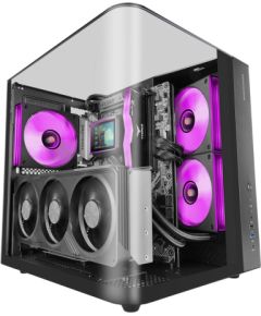 Tacens Mars Gaming MC-INFINIOLITE Midi Tower Black Datoru korpusi