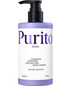 Purito Midnight Romance Luminous Moisture Shea Butter Body Lotion - Tělové mléko s bambuckým máslem 300ml Smaržas - NESAKĀRTOTS