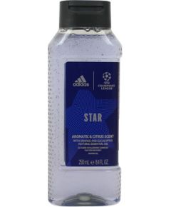 Adidas Men UEFA Champion League Star Sprchový Gel 250ml Гели для душа для тела