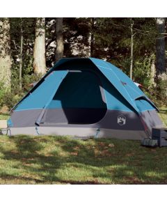 vidaXL Namiot rodzinny, kopułowy, 6-os., niebieski, wodoszczelny Jaunumi -Dārzam