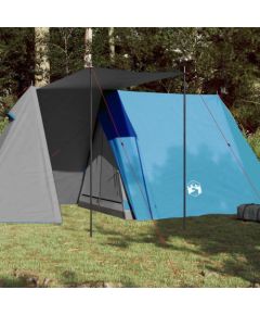 vidaXL Namiot turystyczny, 3-os., niebieski, wodoszczelny Jaunumi -Dārzam