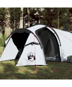 vidaXL Namiot turystyczny, 3-os., biały, zaciemniany, wodoszczelny Jaunumi -Dārzam